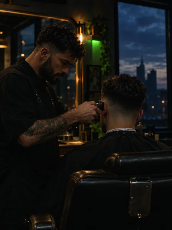 Barbers and salons at work in South Florida